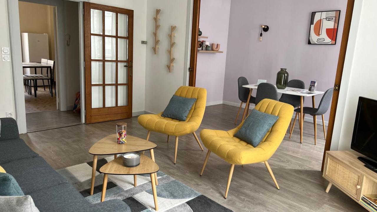 Appartement T4 70M2 - Meuble - Centre Ville - Proche Thermes لون-لو-سونييه المظهر الخارجي الصورة
