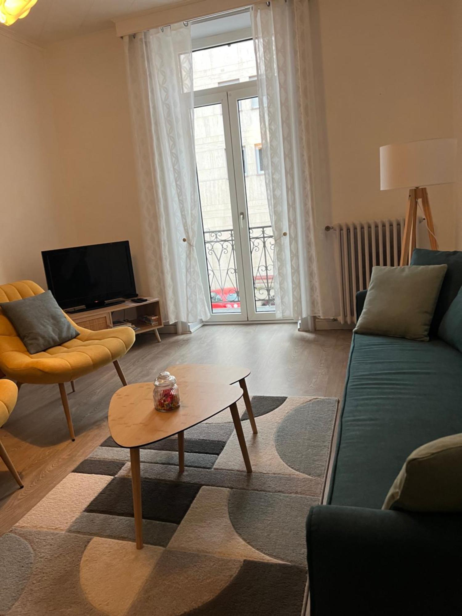 Appartement T4 70M2 - Meuble - Centre Ville - Proche Thermes لون-لو-سونييه المظهر الخارجي الصورة